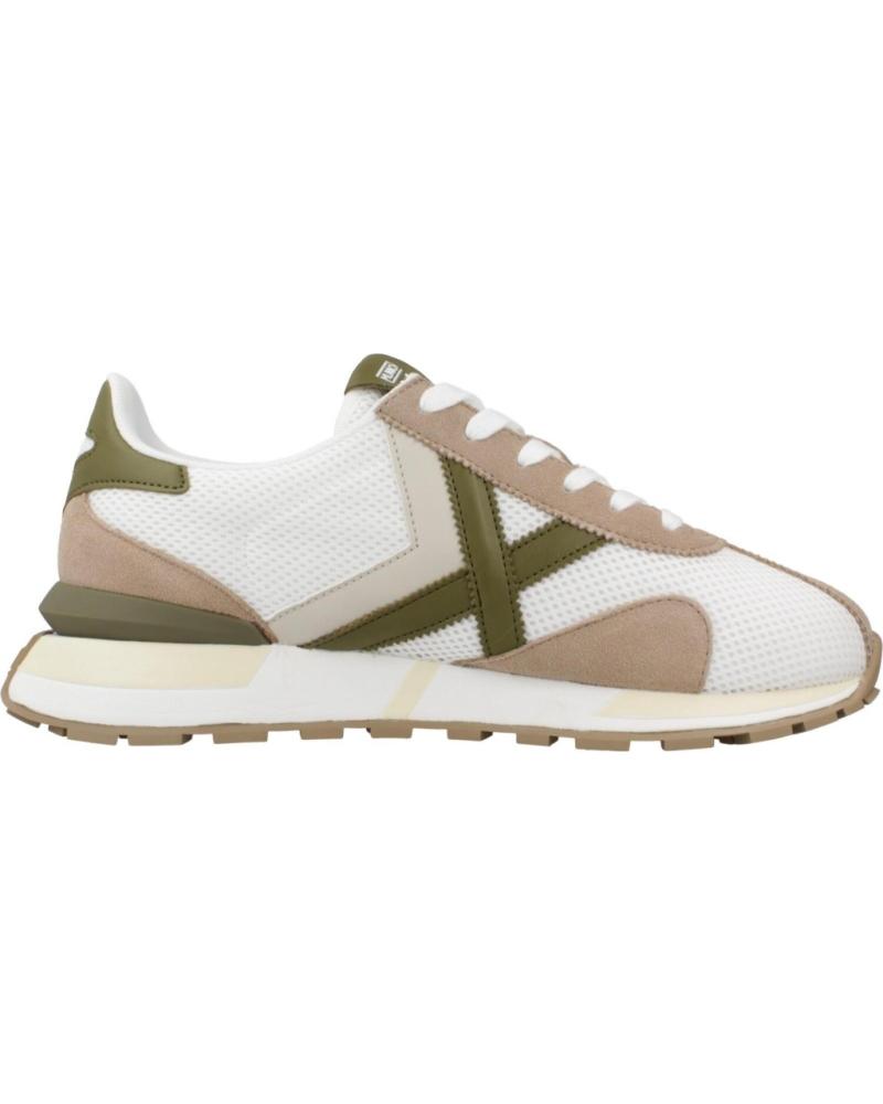 ZAPATILLAS MUNICH SAPPORO CASUAL HOMBRE BLANCO CAQUI BLANCO