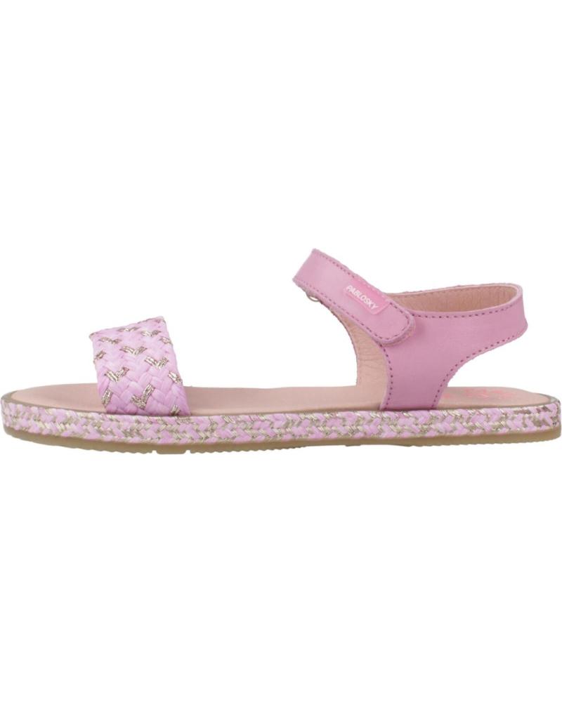 Sandalias de Niña PABLOSKY SANDALIAS NINA MODELO 436870P COLOR ROSA FUCSIA