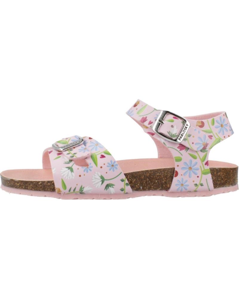 Sandalias de Niña PABLOSKY SANDALIAS NINA MODELO 439674P COLOR ROSA