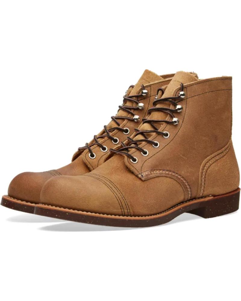 Botins de Homem RED WING 8083 HERITAGE 6 IRON RANGER BOOT HAWTHORNE MULESKINNER - 40 BROWN