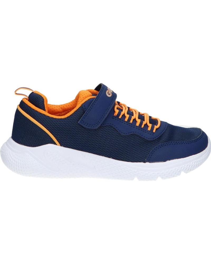 Deportivas de Niño GEOX J25GBE 07TCE J SPRINTYE C0659 NAVY-ORANGE AZUL