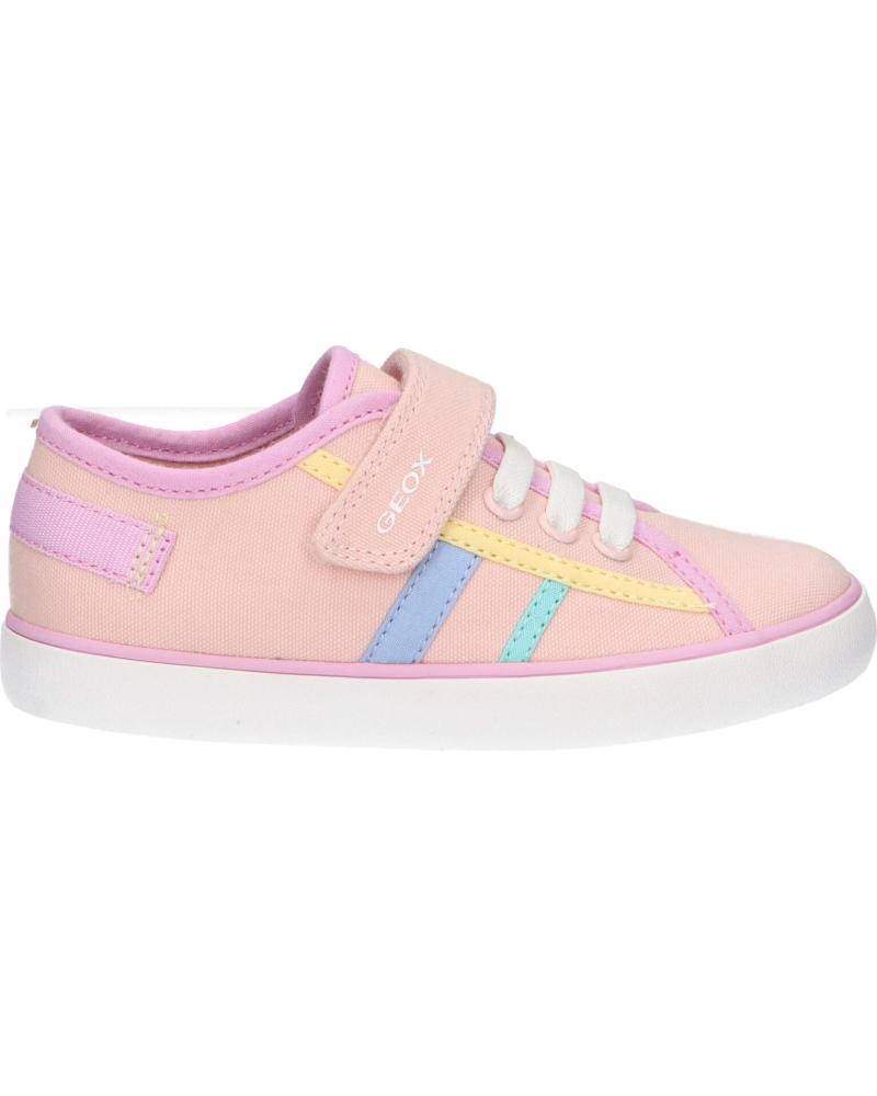 Deportivas de Niña GEOX B451MA 00010 B GISLI C8WE8 LT ROSE-PINK