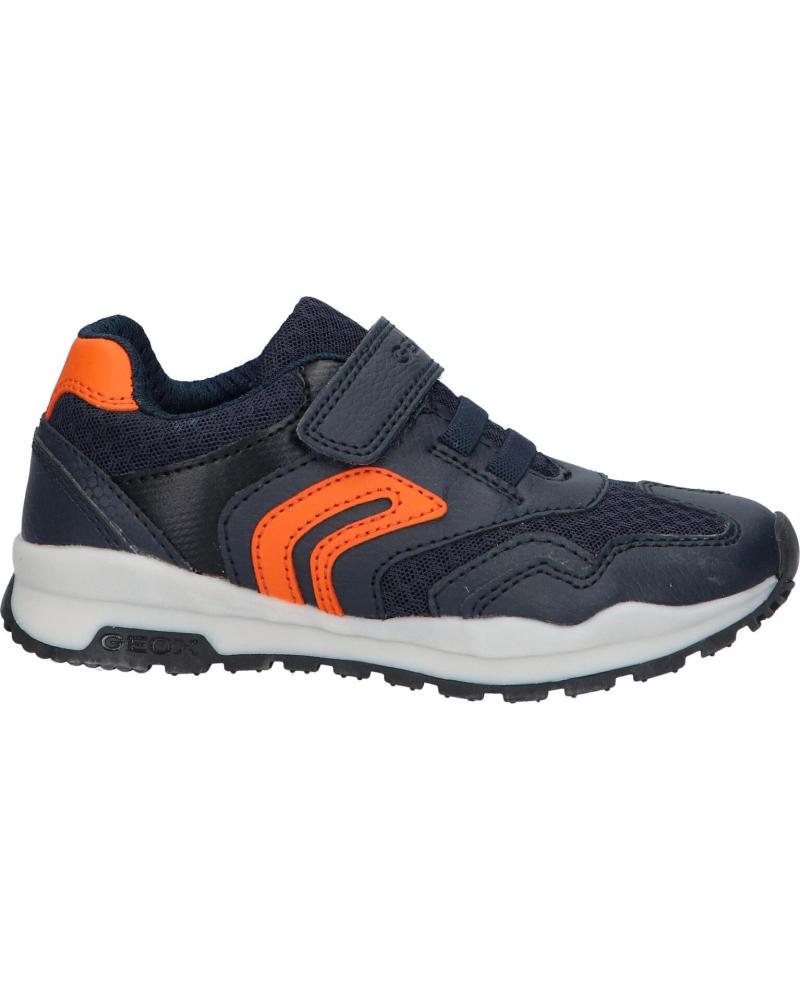 Deportivas de Niño GEOX J4515E 014BU J PAVEL C0659 NAVY-ORANGE
