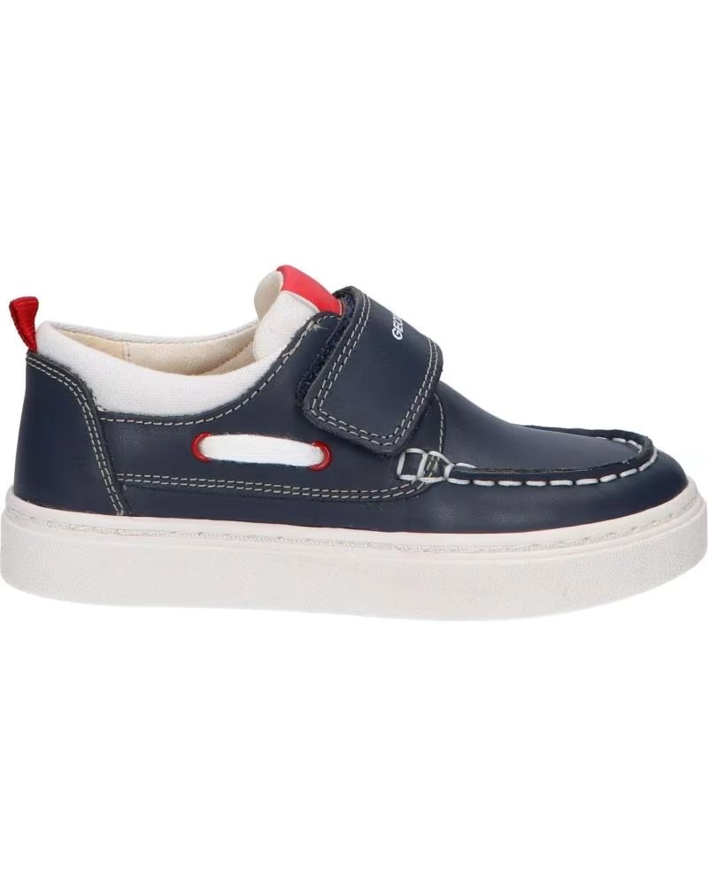 Nauticos de Niño Geox B455ND 08510 B Nashik C4211 Navy-white