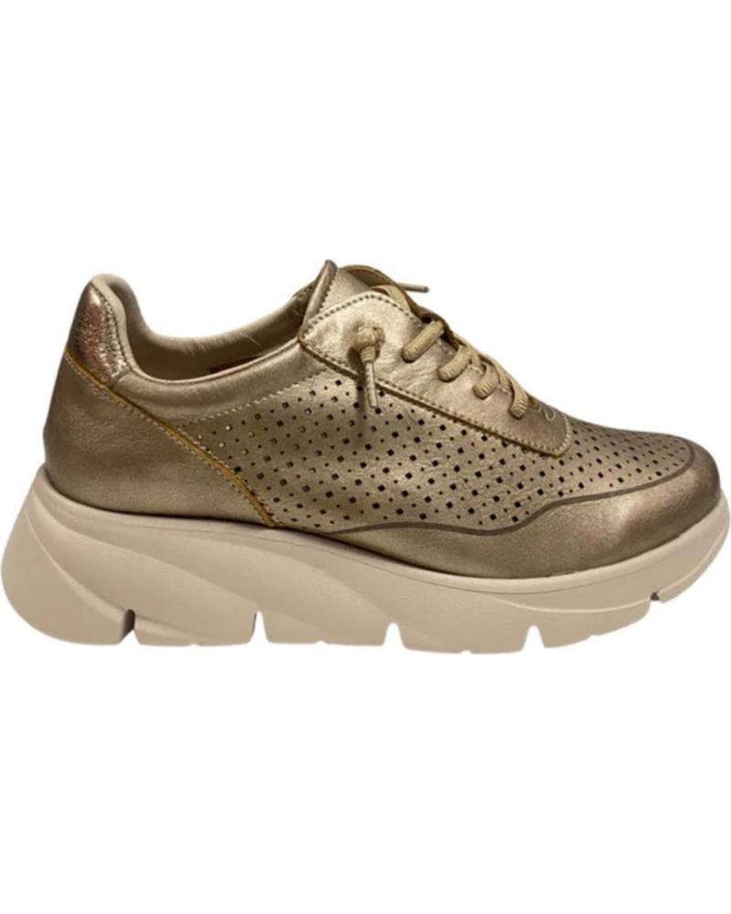 Sapatilhas de Mulher KHLOE ZAPATO CONFORT CON ELASTICOS PARA MUJER 184 COLOR BRO BRONCE