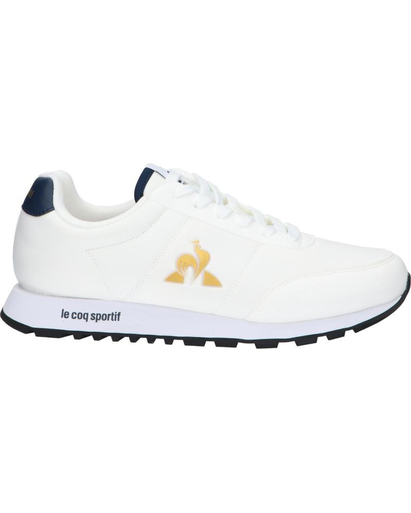 Deportivas de Hombre LE COQ SPORTIF 2423242 RACERONE 2 OPTICAL WHITE-GOLD BLANCO