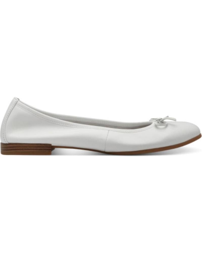 Bailarinas de Mujer TAMARIS BAILARINA PLANA DE 100WHITE