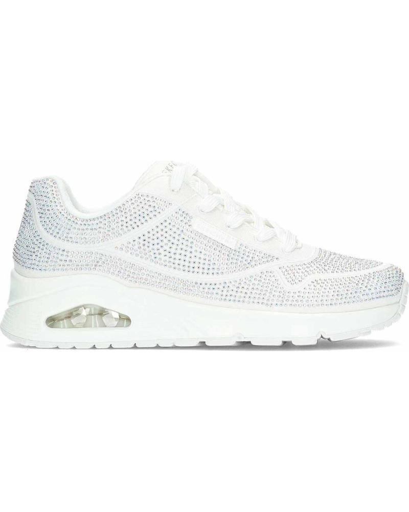 ZAPATILLAS SKECHERS DISCO RAVE 155262 BLANCO WHITE