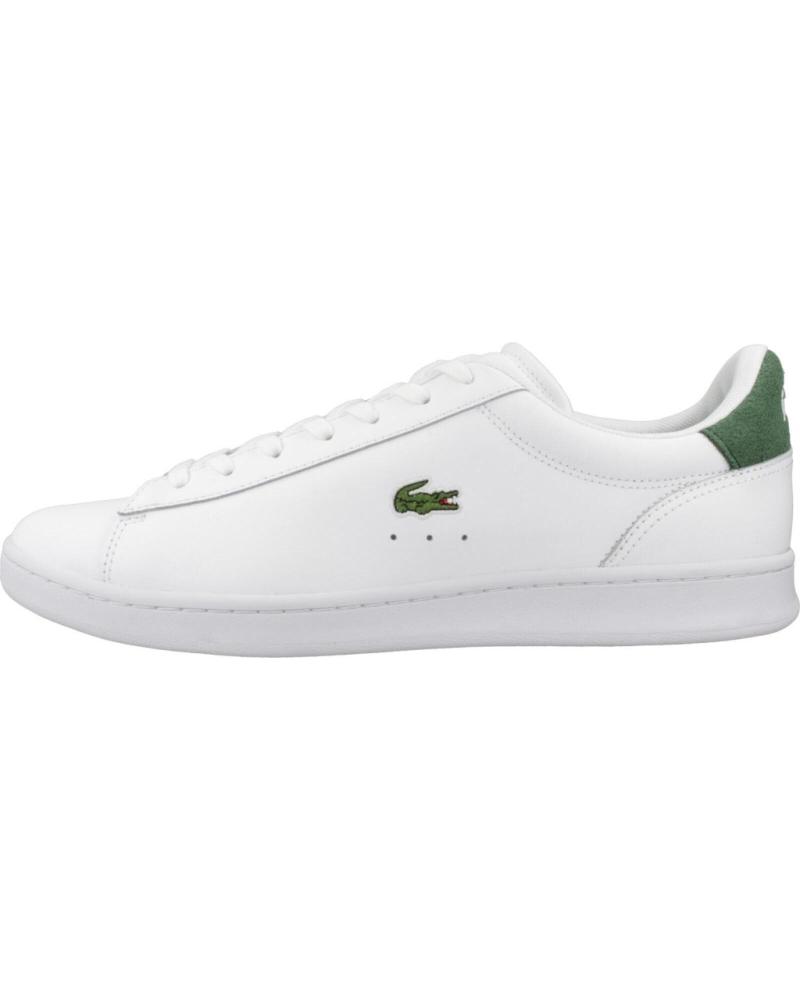 ZAPATILLAS CASUAL LACOSTE CARNABY HOMBRE BLANCO BLANCO