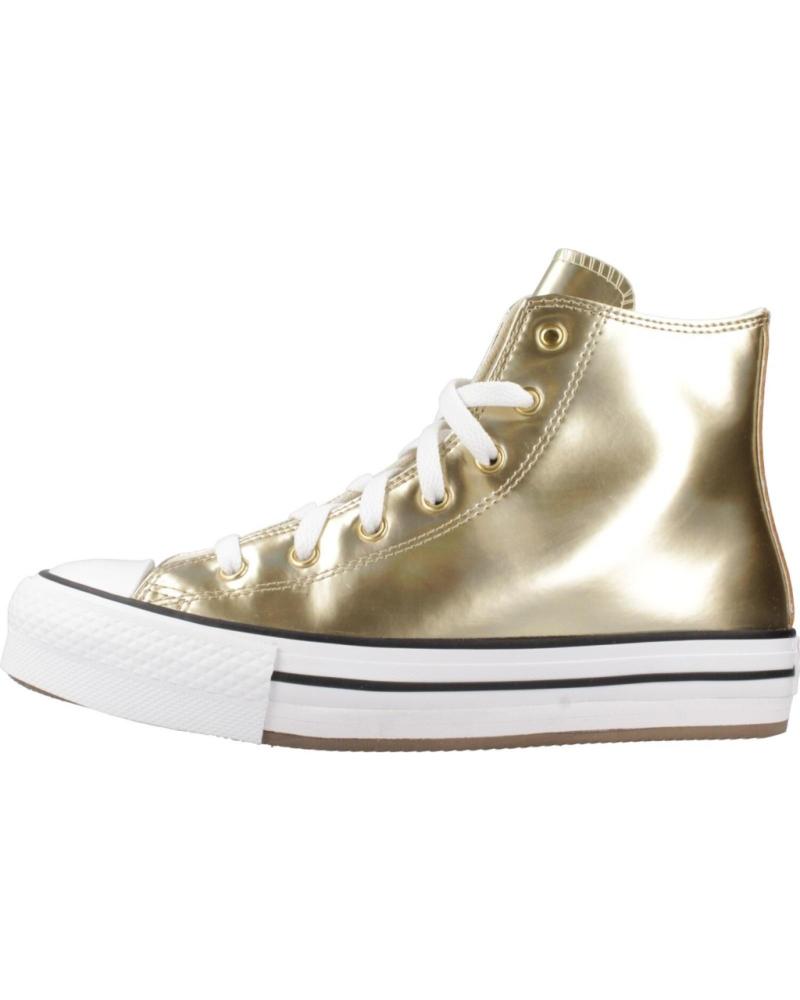 Deportivas de Mujer CONVERSE ZAPATILLAS MUJER MODELO CHUCK TAYLOR ALL STAR EVA LIFT PLATF MTLCGLD