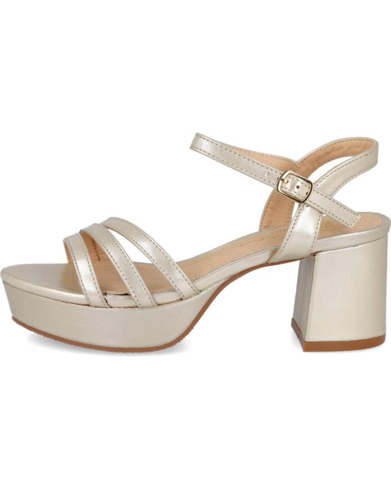 Sandalias de Mujer L&R SHOES LR SHOES BL2476-3 SANDALIAS DE TACON PARA MUJER ORO