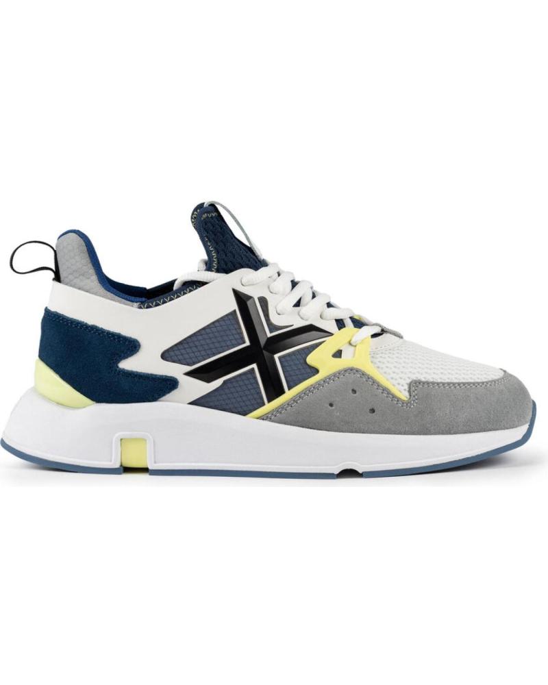 ZAPATILLAS MUNICH CLIK 4172090 AZUL BLANCO - MODELO CLIK90 BLANCO