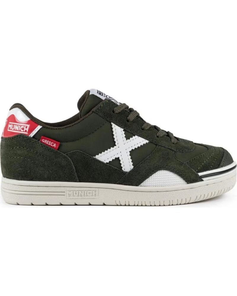 Zapatillas Munich Gresca Kid 1500320 Verde