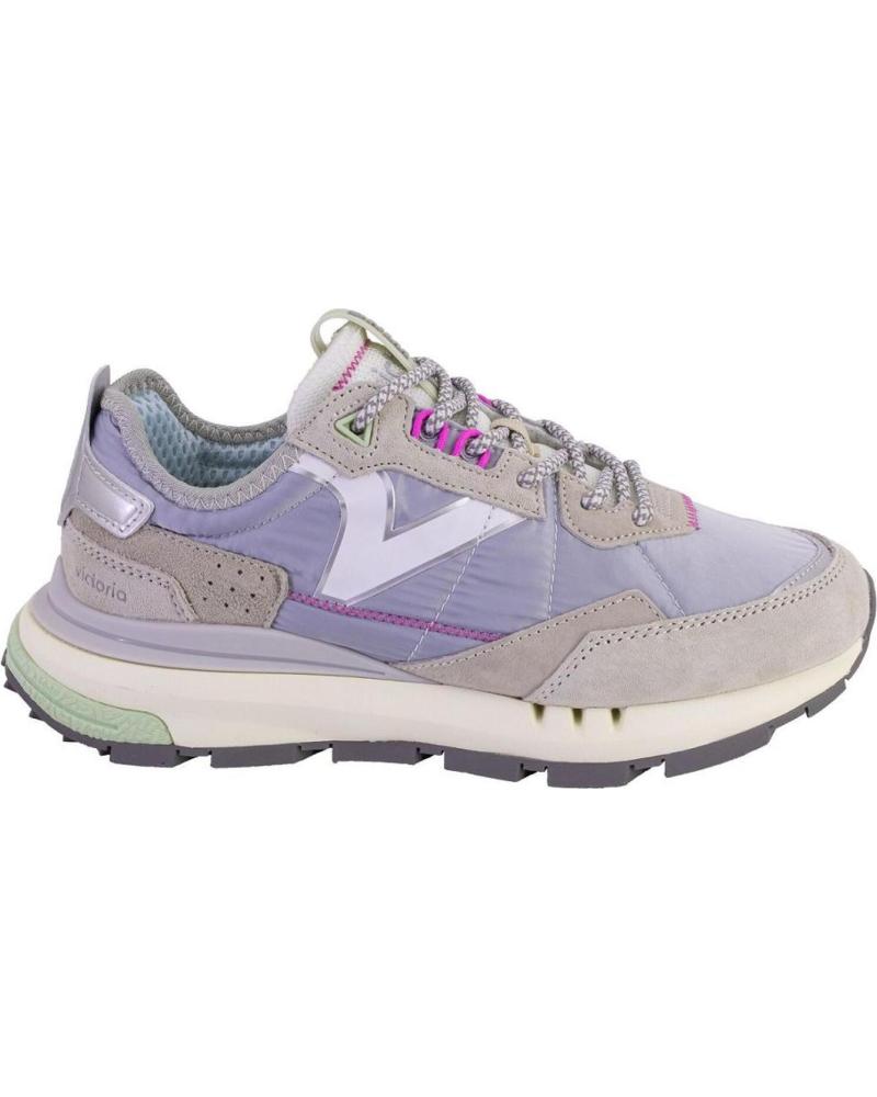 Deportivas de Mujer VICTORIA 88111 ZAPATILLAS CASUAL DE MUJER GRIS