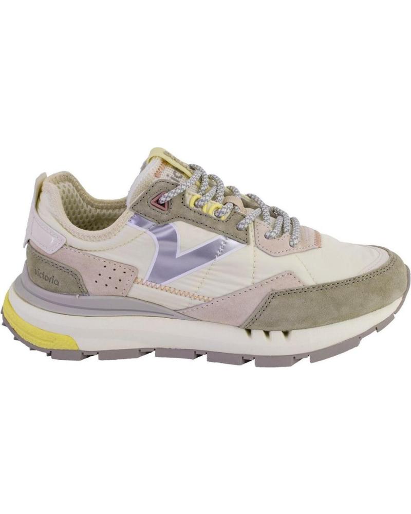 Deportivas de Mujer VICTORIA 88111 ZAPATILLAS CASUAL DE MUJER BEIGE