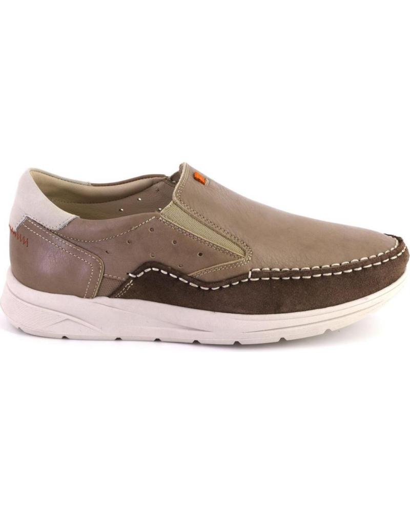Mocasines de Hombre BAERCHI 5381 MOCASINES DE HOMBRE PIEL TAUPE