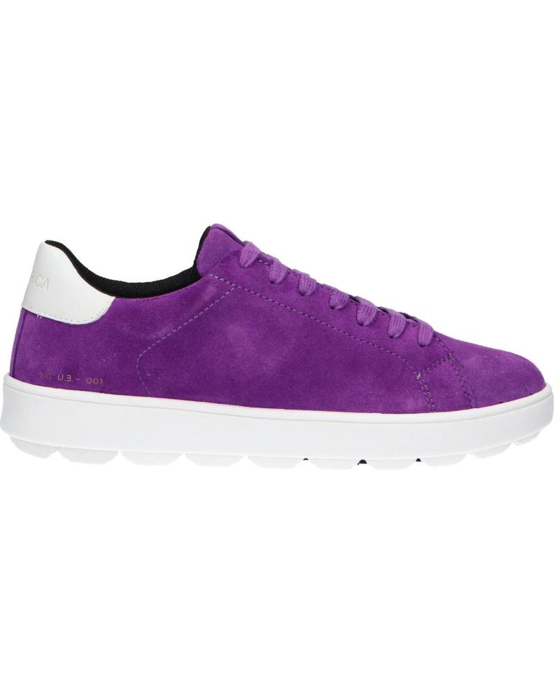Deportivas de Mujer GEOX D45WEB 02285 D SPHERICA ECUB-1 C8259 PURPLE-WHITE MORADO