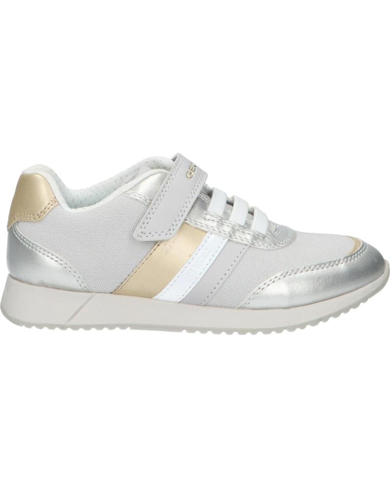 Deportivas de Niña GEOX J166FA 010AJ J JENSEA C1W2U SILVER-PLATINUM