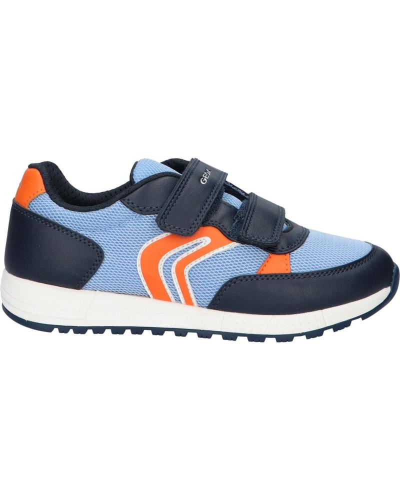 Deportivas de Niño GEOX J459EC 01454 J ALBEN C0573 LT BLUE-ORANGE