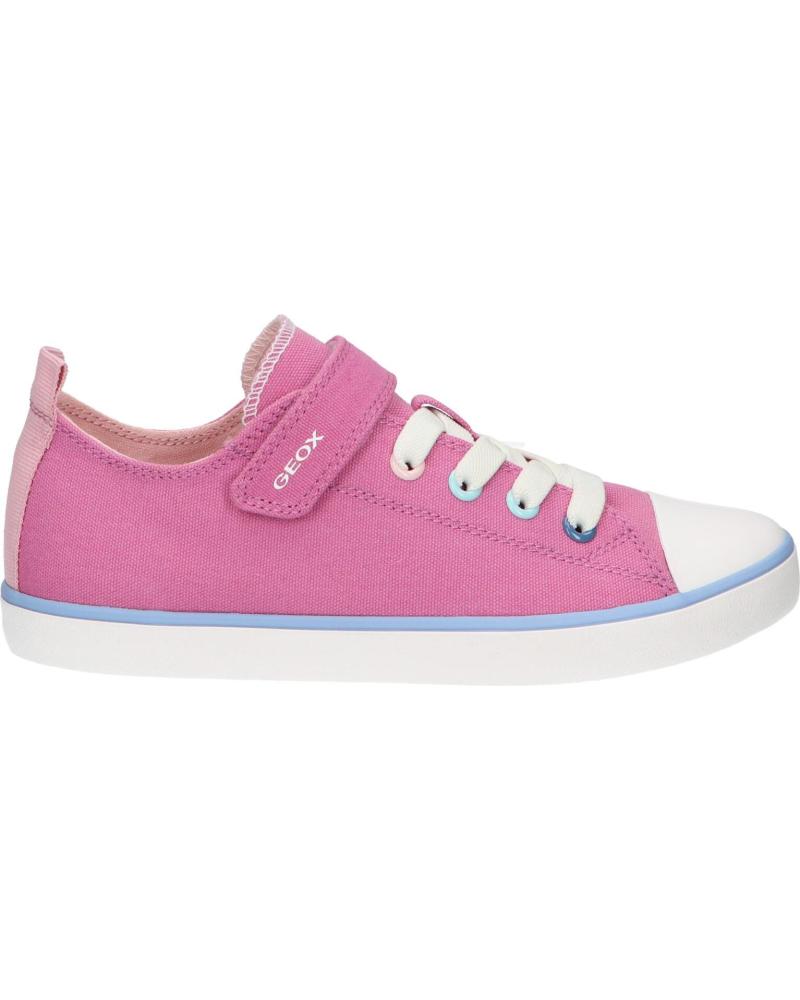Deportivas de Niña GEOX J454NA 00010 J GISLI C8006 DK PINK