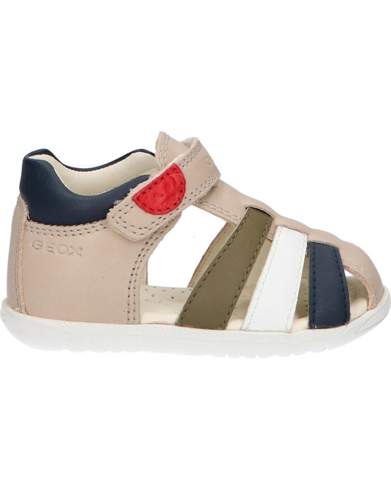 Sandalias de Niño GEOX B254VA 085BC B SANDAL MACCHIA C5244 BEIGE-MULTICOLOR C5244