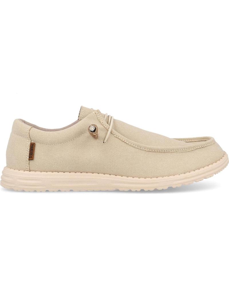 Zapatos de Hombre PAREDES ZAPATILLAS CASUAL HOMBRE NAVAL BEIGE BEIGE BEIGE