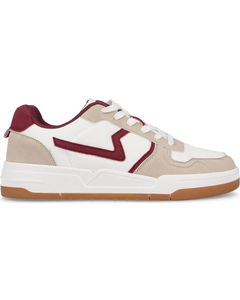 Deportivas de Hombre PAREDES ZAPATILLAS CASUAL HOMBRE GUINATE BURDEOS BURDEOS BURDEOS