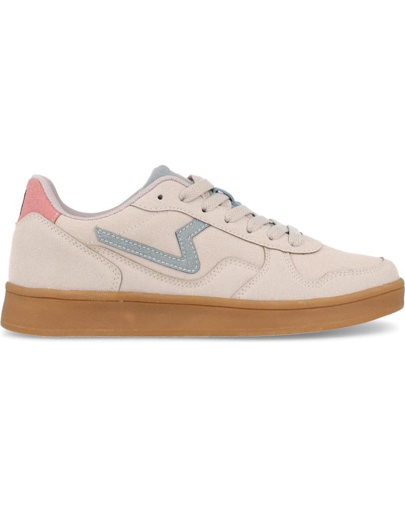 Deportivas de Mujer PAREDES ZAPATILLAS CASUAL MUJER NUARBE BEIGE BEIGE MARINO BEIGE MARINO
