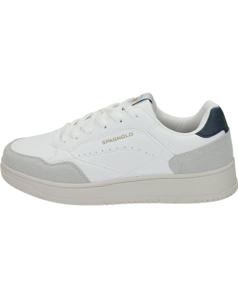 SPAGNOLO ZAPATILLAS CASUAL 40003 BLANCAS BLANCO