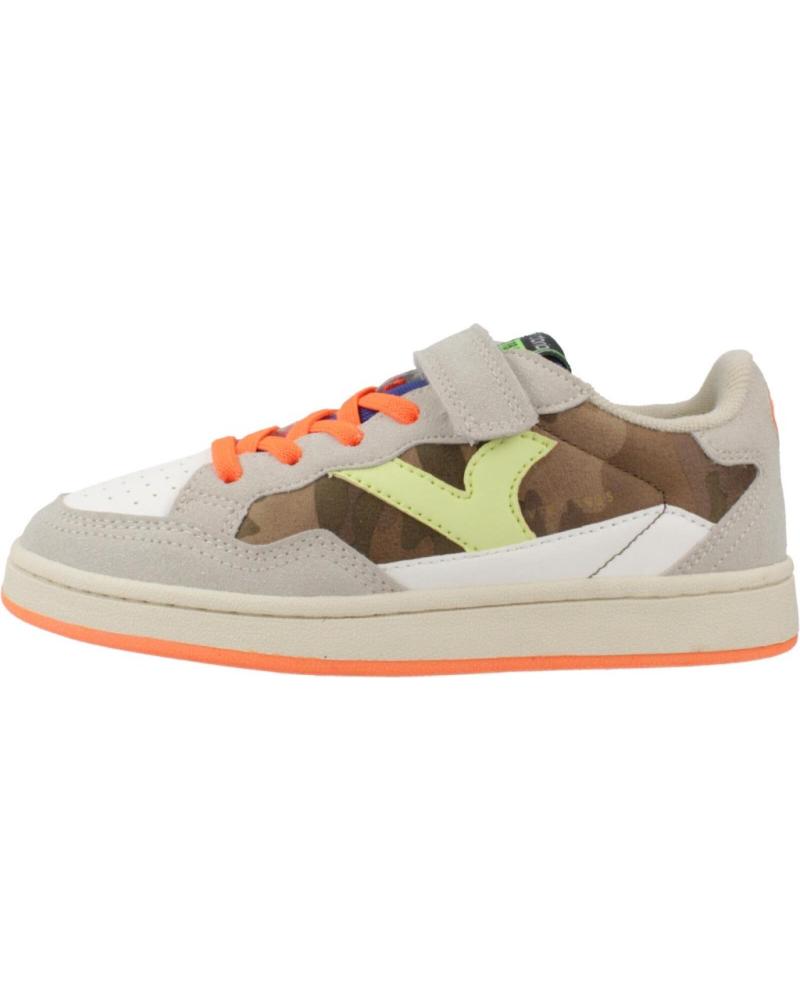 Deportivas de Niña VICTORIA ZAPATILLAS NINA MODELO SMASH KID FUNN COLOR VERDE KAKI