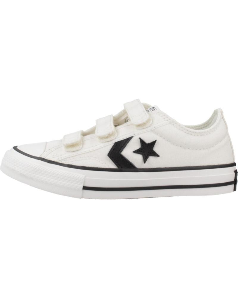 Deportivas de Niño CONVERSE ZAPATILLAS NINO MODELO STAR PLAYER 76 3V OX COLOR BLANCO WHT WHTBLK