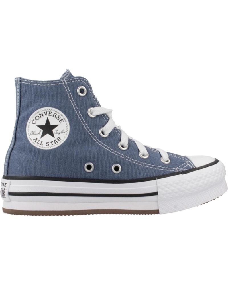 Deportivas de Niño CONVERSE ZAPATILLAS NINO MODELO CHUCK TAYLOR ALL STAR EVA LIFT HI COL BLUWHT