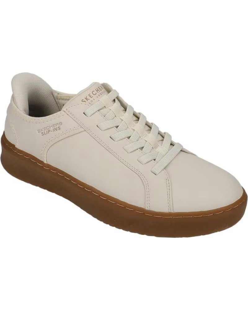 Skechers Sneakers Court Break-double Vented Hombre Blanco