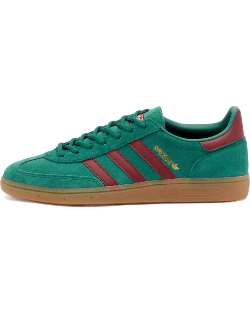 Deportivas de Hombre ADIDAS HANDBALL SPEZIAL IH3841 COLLEGIATE GREEN - SHADOW RED - OFF SAGE GREEN