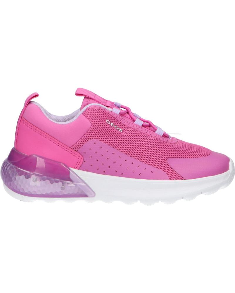 Deportivas de Niña GEOX J45LZA 0149J J ACTIVART ILLUMINUS C8257 FUCHSIA-LILAC C8257