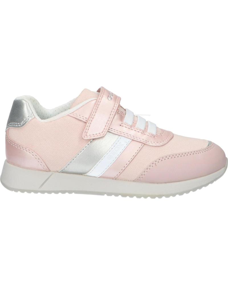 Deportivas de Niña GEOX J166FA 010AJ J JENSEA C8W1Z LT ROSE-WHITE