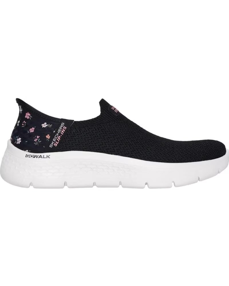 Skechers Sneakers Slip-ins Go Walk Flex Mujer Negro