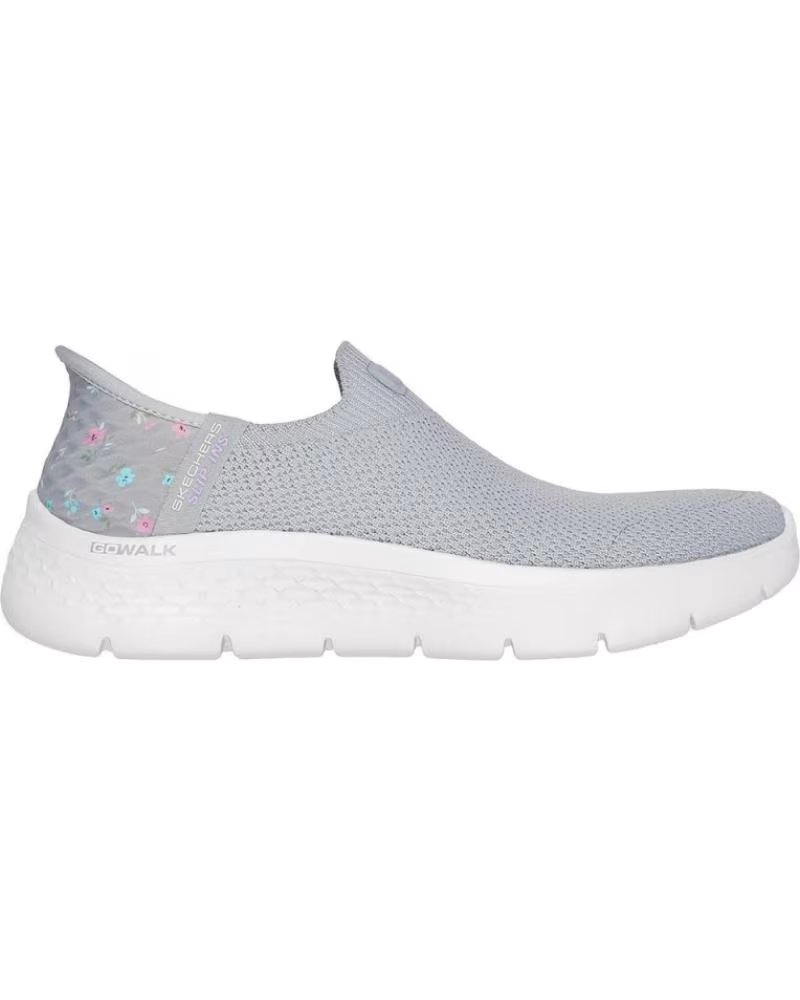 Skechers Sneakers Slip-ins Go Walk Flex Mujer Gris