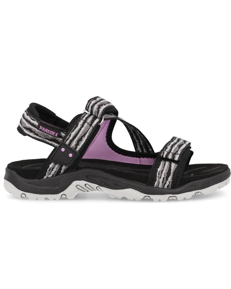 PAREDES SANDALIAS OUTDOOR MUJER TORIL NEGRO NEGRO NEGRO