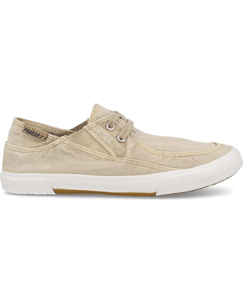 Deportivas de Hombre PAREDES ZAPATILLAS CASUAL HOMBRE ARIJA BEIGE BEIGE BEIGE