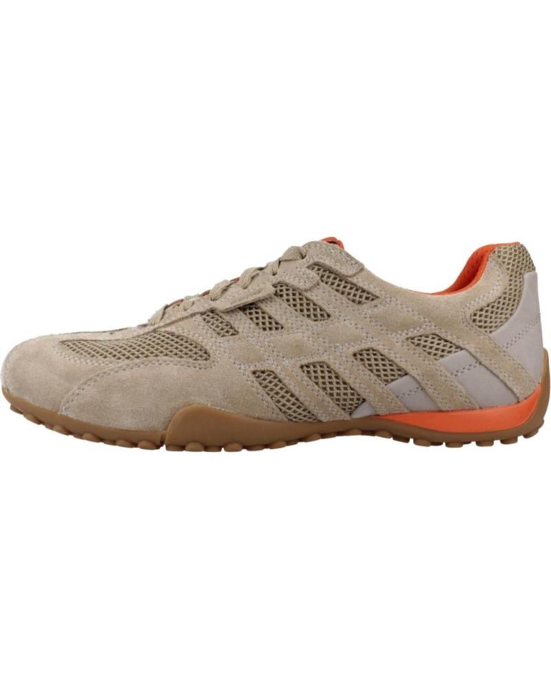Deportivas de Hombre GEOX ZAPATILLAS HOMBRE MODELO U SNAKE ORIGINAL COLOR MARRON C5004