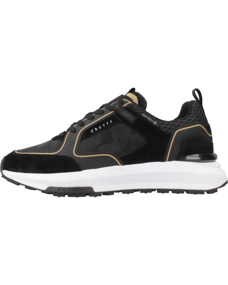 Deportivas de Hombre CRUYFF ZAPATILLAS HOMBRE MODELO RAYADO COLOR NEGRO BLKGLD