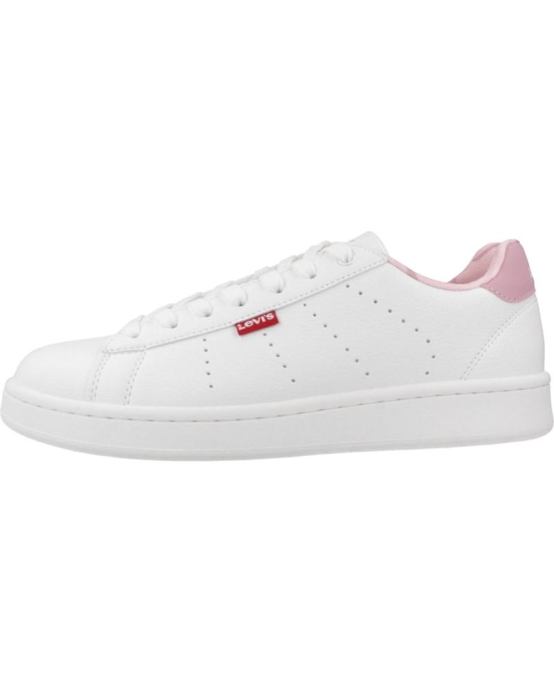 Deportivas de Niño LEVIS ZAPATILLAS MUJER MODELO AVENUE COLOR BLANCO 3821WHTPNK