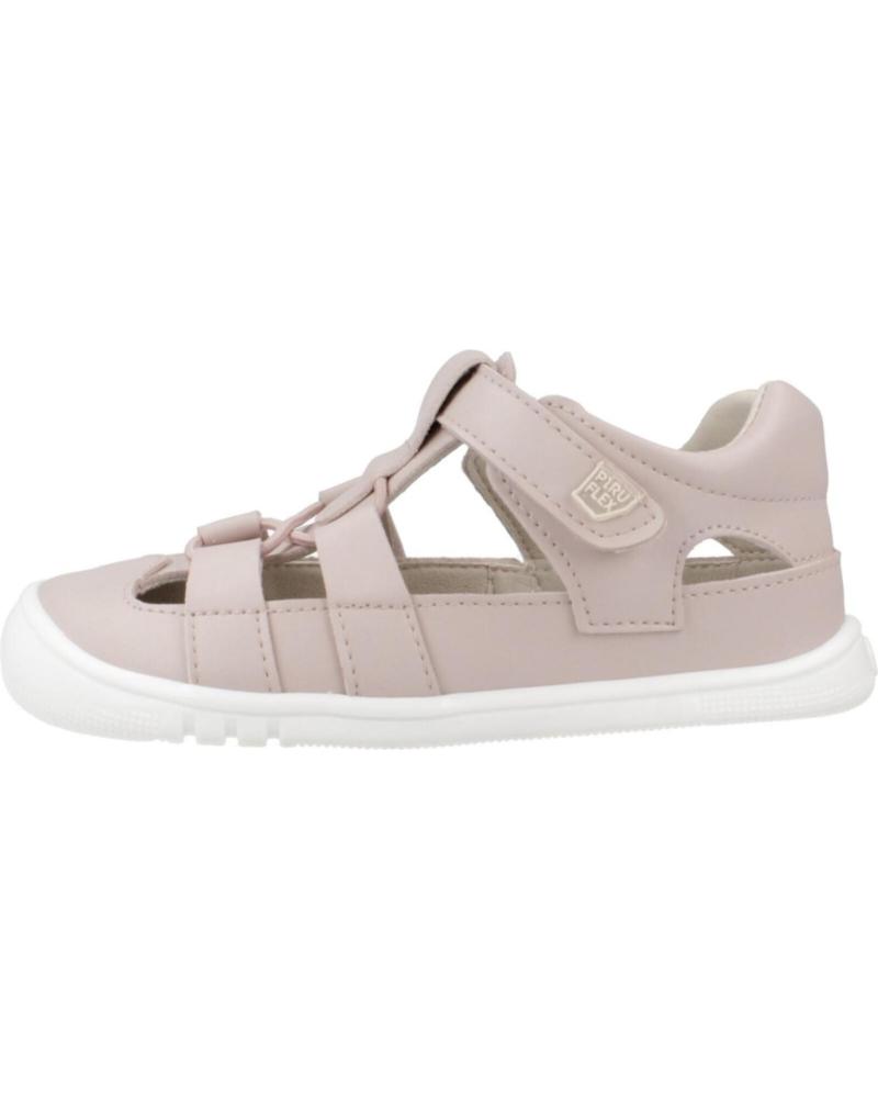 Sandalias de Niña PIRUFIN SANDALIAS NINA PIRUFLEX MODELO PF274 4 COLOR ROSA BEIG