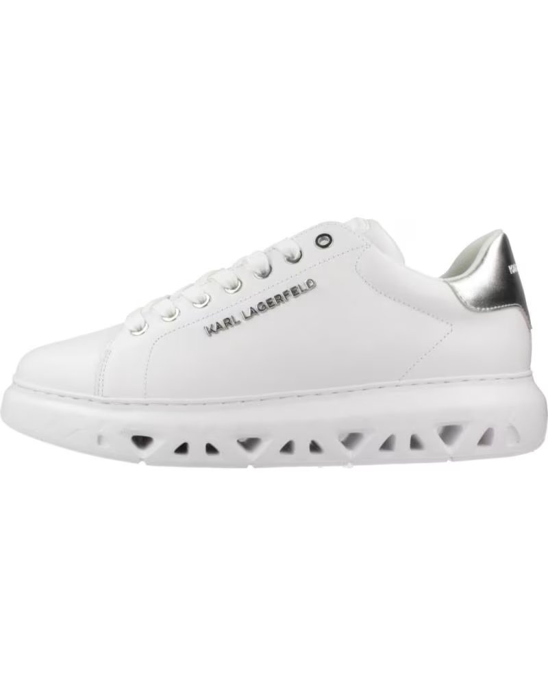 Karl Lagerfeld Zapatillas Hombre Modelo Kapri Kite Lo Lace Color Blanco 01S 01S White