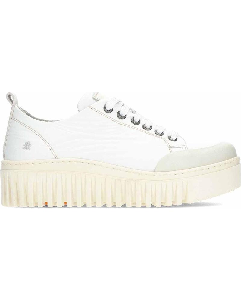 Deportivas de Mujer ART ZAPATILLAS CON PLATAFORMA ART BRIGHTON 1534 WHITE
