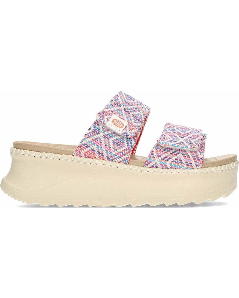 Sandalias de Mujer HEY DUDE SANDALIAS PARA MUJER HEYDUDE DELRAY SLIDE SURF BAJA 43210 BLUEPINKMULTI