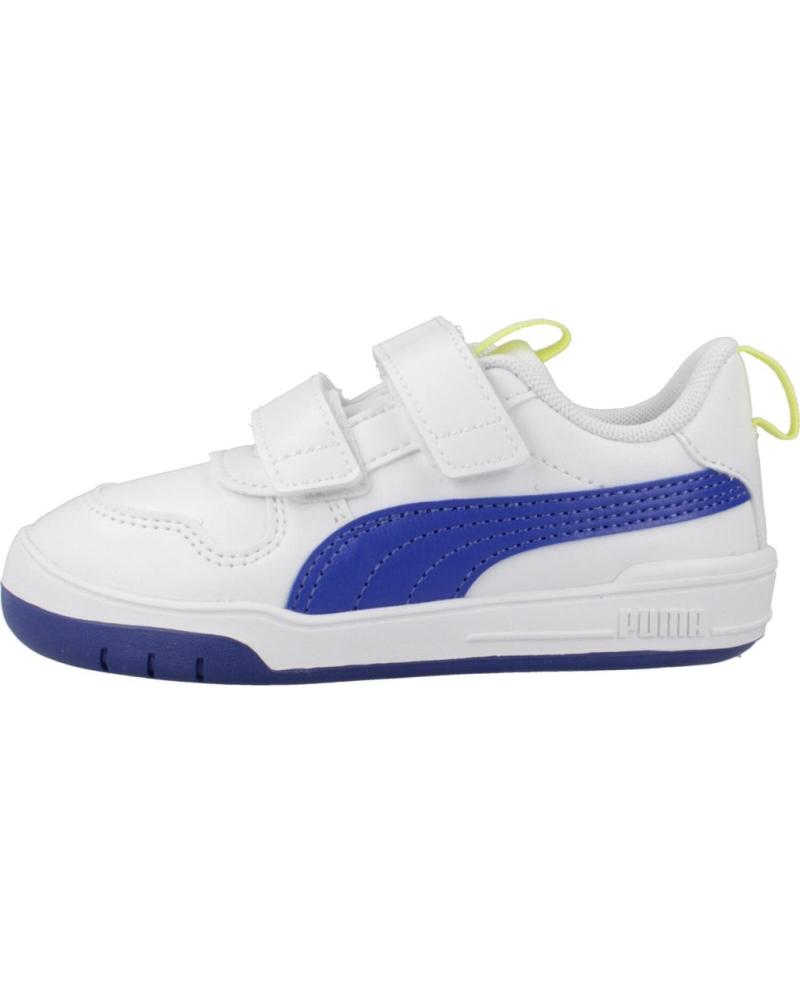 ZAPATILLAS PUMA MULTIFLEX SL V INF. BLANCAS PARA NIÑOS WHITE