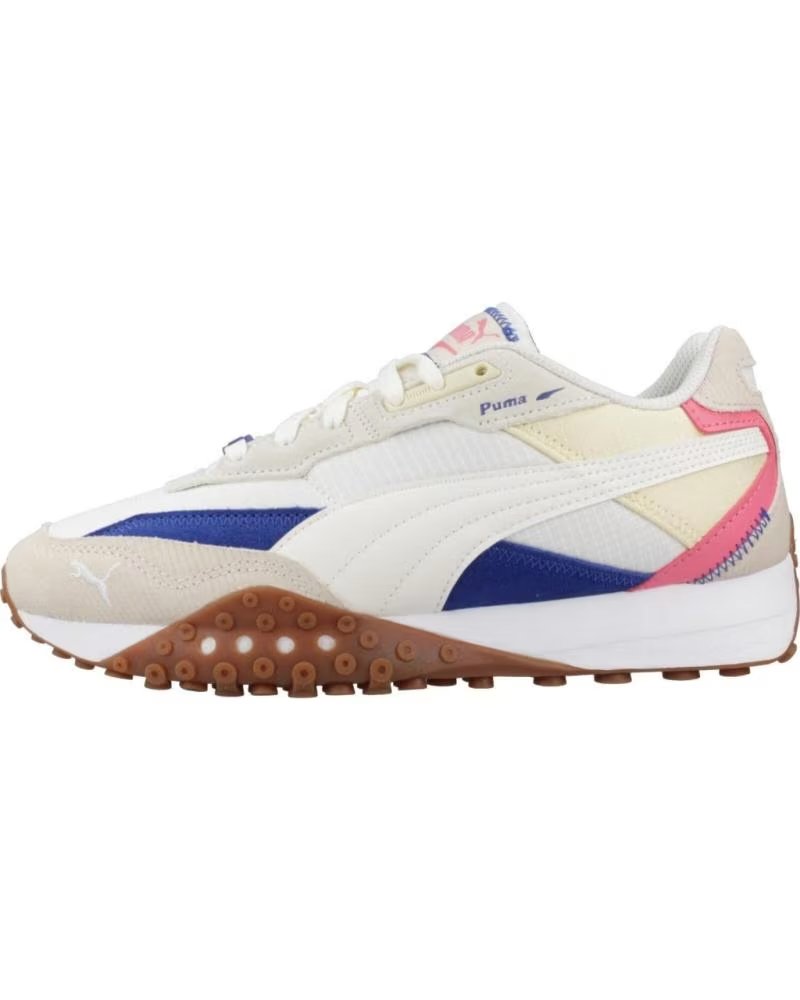 Puma Zapatillas Mujer Modelo Blktop Rider Multicolor Color Blanco White
