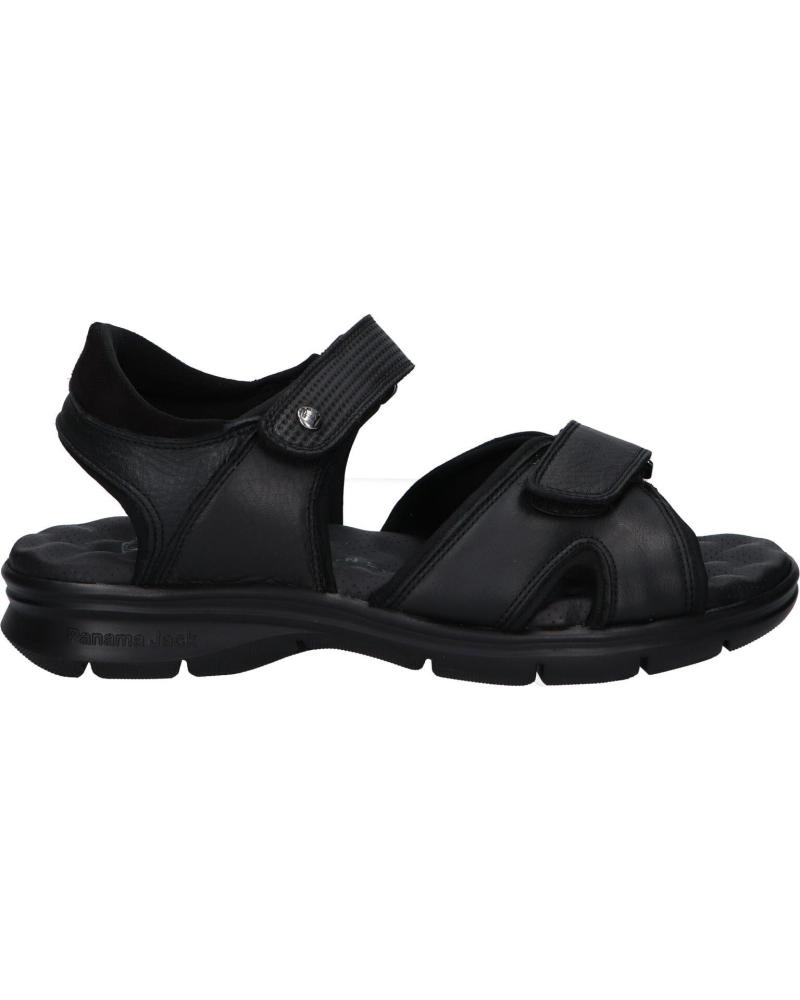 Sandalias de Hombre PANAMA JACK SANDERS C18 NAPA GRASS NEGRO - BLACK